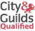 City & Guilds Qualified Logo